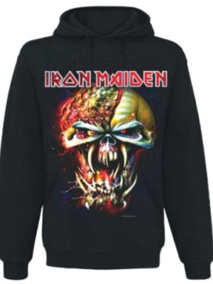 Iron Maiden mikina Final Frontier Big Head Čierna S
