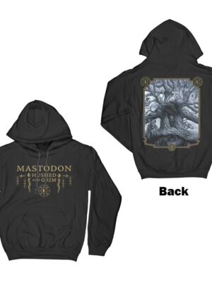 Mastodon mikina Hushed & Grim Cover Čierna XL