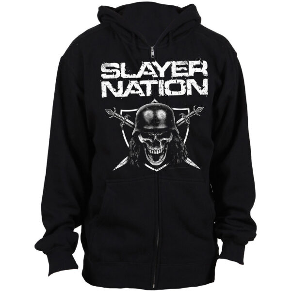 Slayer mikina Nation Čierna XXL